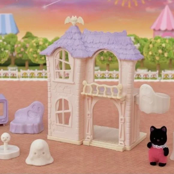 Calico Critters Halloween Spooky Surprise House Sylvanian Families - NEW - Picture 6 of 14